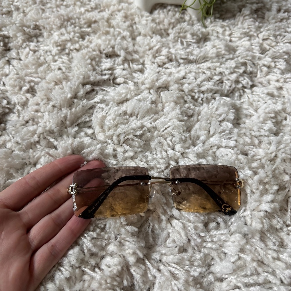 Elegant Square Chic Gradient Square Rectangle Vin… - image 1